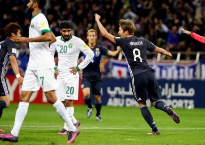 サッカー＝日本がサウジアラビア下す、Ｗ杯予選2位に浮上